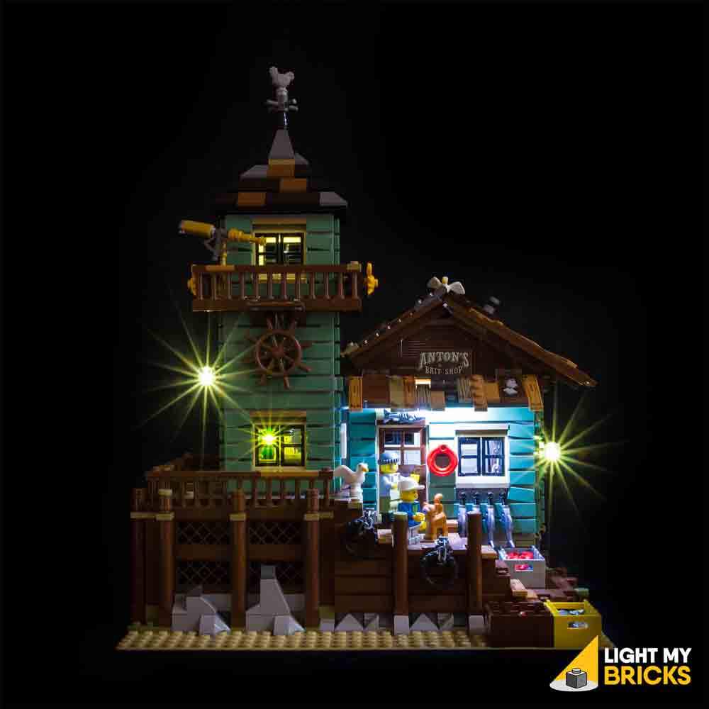 LEGO® Old Fishing Store 21310 Light Kit – Light My Bricks EU