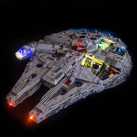 LEGO® Star Wars UCS Millennium Falcon 75192 Beleuchtungsset – Light My  Bricks EU